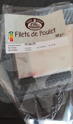 Filets de poulet