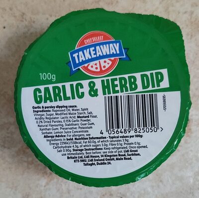 Garlic & Herb Dip