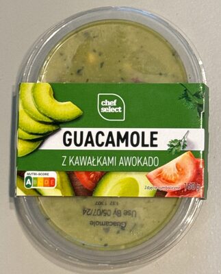 Guacamole Z Kawałkami Awokado