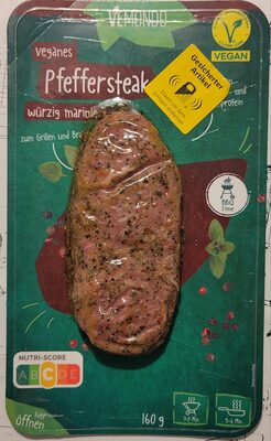 Veganes Pfeffersteak