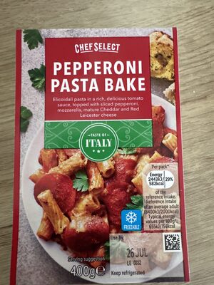 Pepperoni Pasta Bake