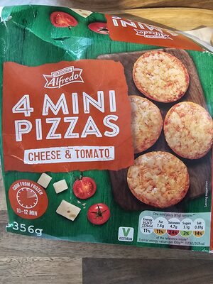 Cheese & Tomato Mini Pizzas