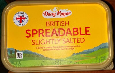 British Spreadable Slightly Salted Butter