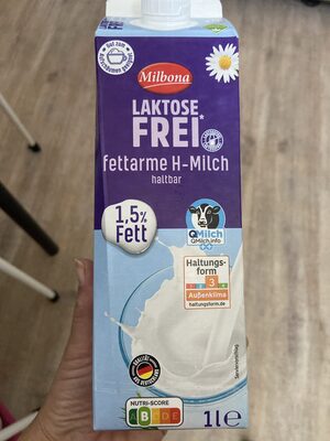 Lactose-free low-fat milk