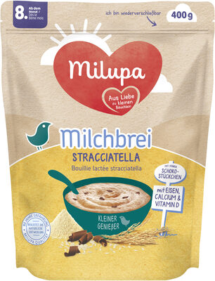 MILUPA Milchbrei Stracciatella ab dem 8. Monat 400G