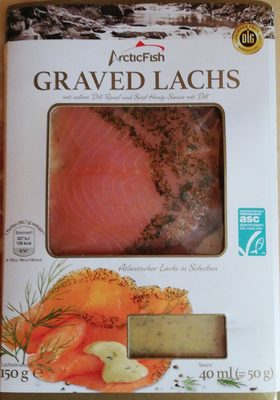 Graved Lachs mit Dill Senf Honig Sauce