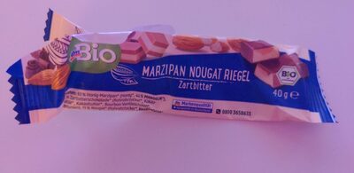 Marzipan Nougat Riegel Zartbitter