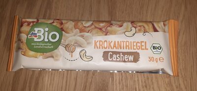 Krokantriegel cashew