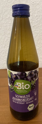 schwarzer johannisbeer saft