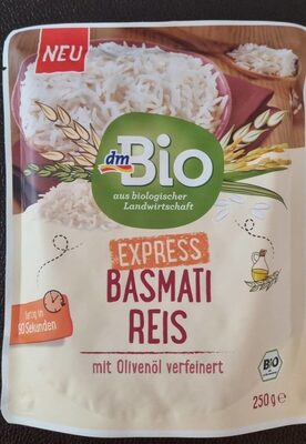 Express Basmatireis mit Olivenöl verfeinert