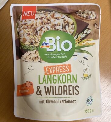 DM Bio express Lang Korn und wild Reis