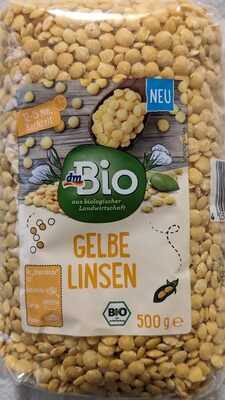 Gelbe Linsen