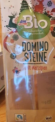 Dominosteine mit Marzipan