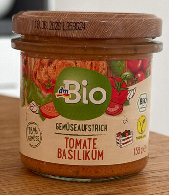 Tomate/Basilikum Gemüseaufstrich