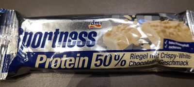 Protein 50%  Crispy-White-Chocolate