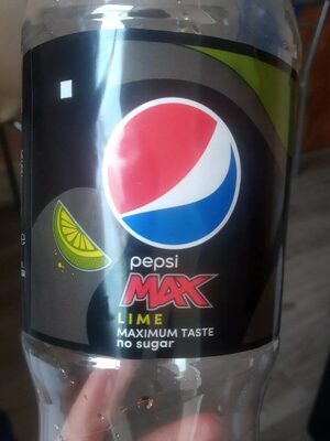 MAXIMUM TASTE NO SUGAR PEPSI MAX LIME
