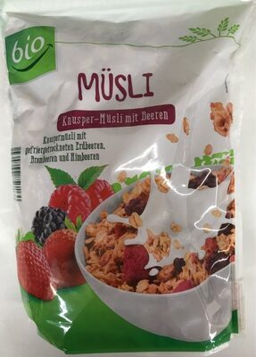 Knusper-Müsli mit Beeren