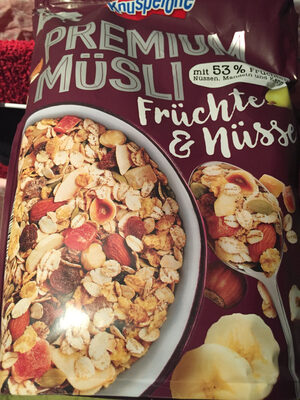 Premium-Müsli - Früchte & Nüsse