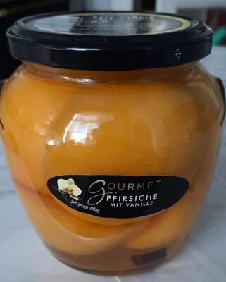 Pfirsiche mit Vanille