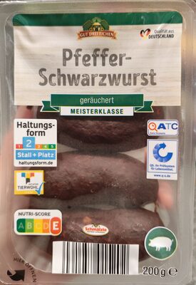 Pfeffer-Schwarzwurst