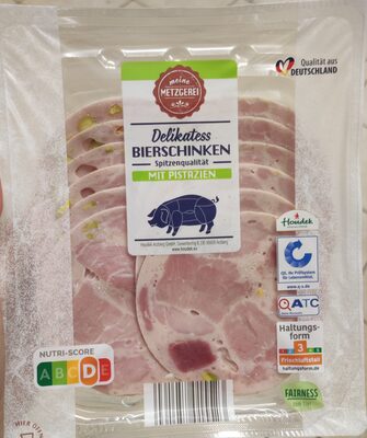 Delikatess Bierschinken mit Pistazien
