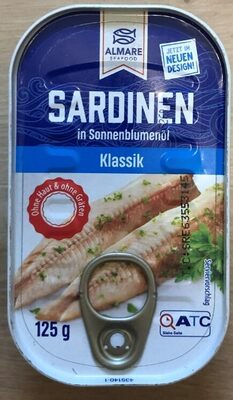 Sardinen in Sonnenblumenöl - Klassik
