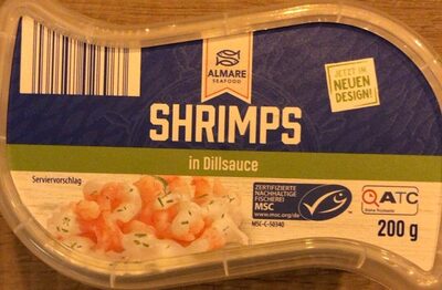 Shrimps in Dillsauce