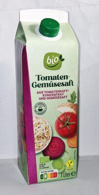 Bio-Tomaten-Gemüsesaft