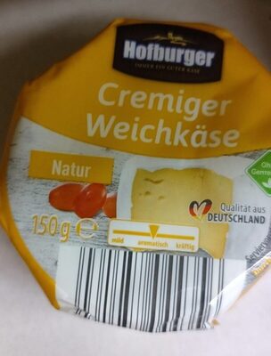 Cremiger Weichkäse - Natur