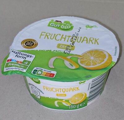 Bio-Fruchtquark - Zitrone