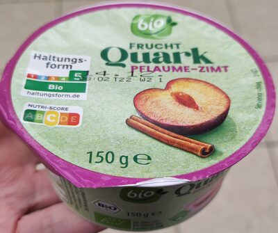 Bio-Fruchtquark Pflaume-Zimt