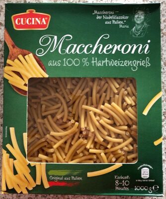Pasta, Maccheroni