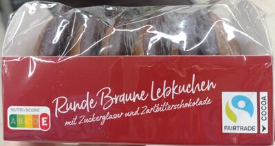 Runde Braune Lebkuchen