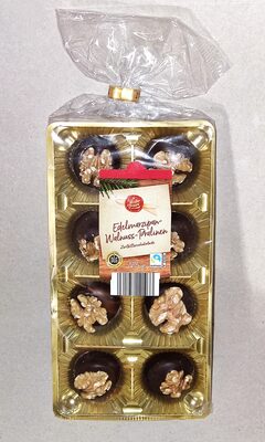 Edelmarzipan-Walnuss-Pralinen Zartbitterschokolade
