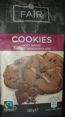 Soft Baked Cookies Zartbitter-Schokolade