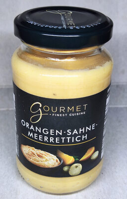 Orangen-Sahne-Meerrettich