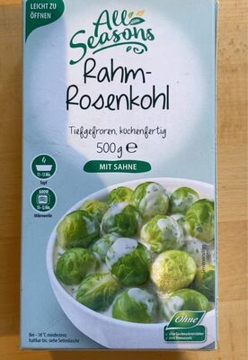 Gemüse Rahm-Rosenkohl