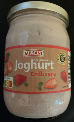 Bergbauern Joghurt Erdbeere