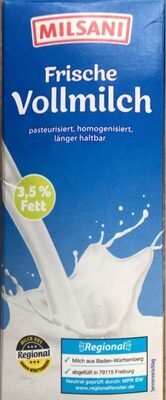 Frische Vollmilch