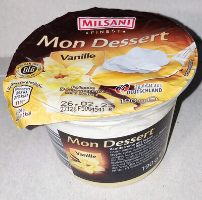 Mon Dessert - Vanille