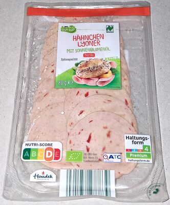 Bio-Hähnchenlyoner - Paprika