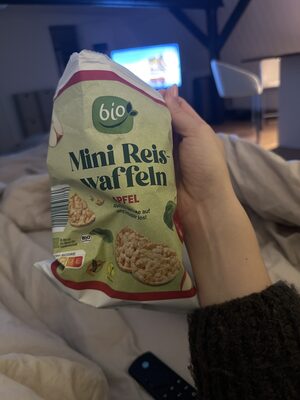 Mini Reiswaffel Apfel