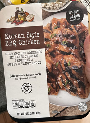 Korean Style BBQ Chicken