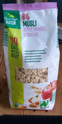 Bio-Müsli - Apfel-Mandel-Crunchy