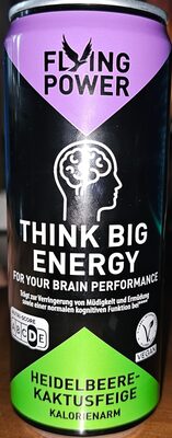 Think Big Energy - Heidelbeere-Kaktusfeige