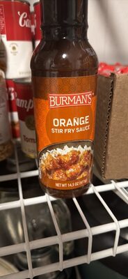 ORANGE STIR FRY SAUCE