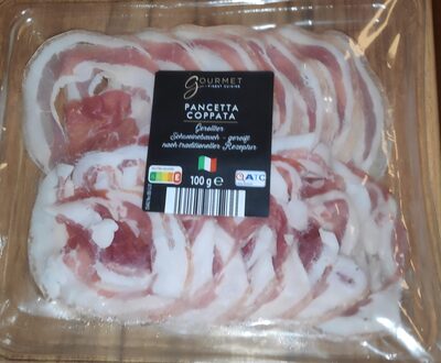 Pancetta Coppata (gerollter Schweinebauch)