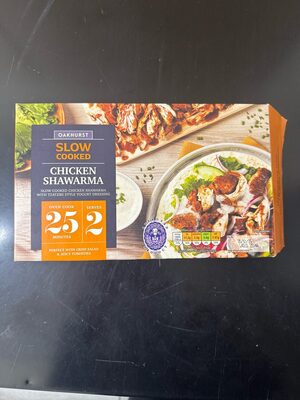 OAKHURST SLOW COOKED CHICKEN SHAWARMA SLOW COOKED