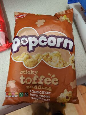 Sticky Toffee Popcorn