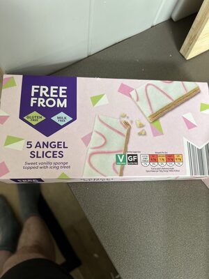FREE FROM GLUTEN FREE MILK FREE 5 ANGEL SLICES Swe